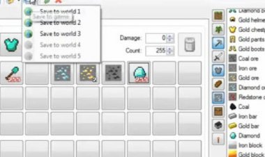 INVedit Tool for Minecraft 1.8
